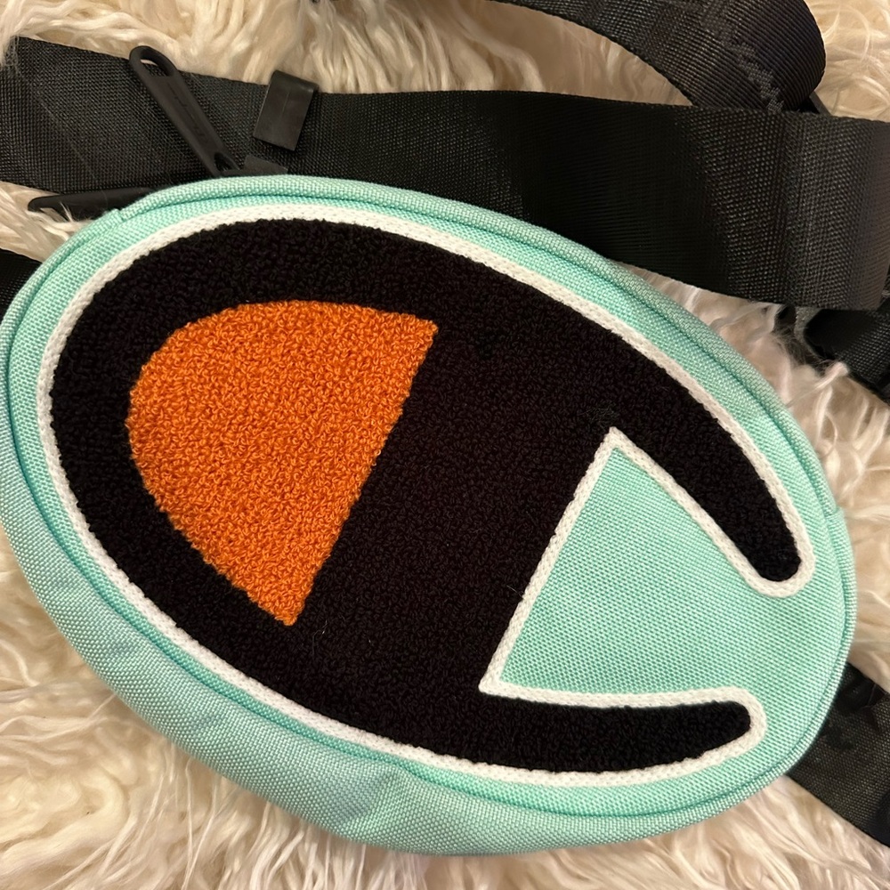 Champion Turquoise Crossbody Bag View 4